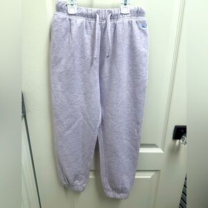 NWT Vineyard Vines Girls Sparkle Brushed Jogger in Purple Iris Shimmer SZ S